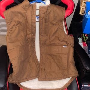 A brown vest